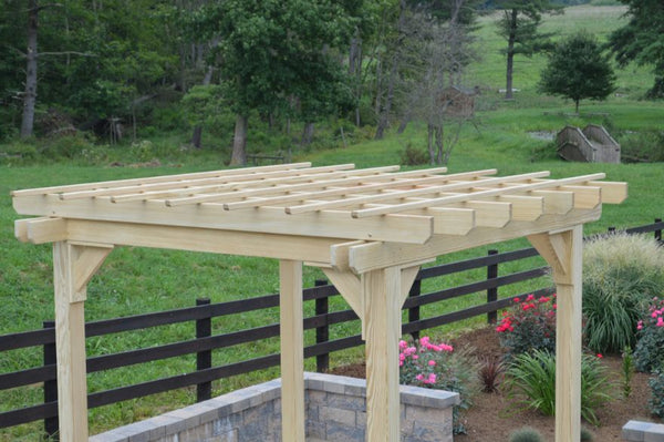 Bradford Pergola with Swing Hangers