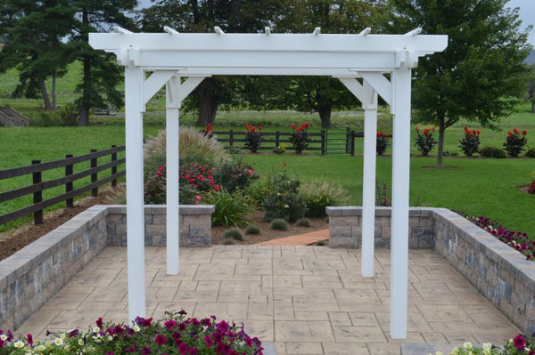 Bradford Pergola with Swing Hangers