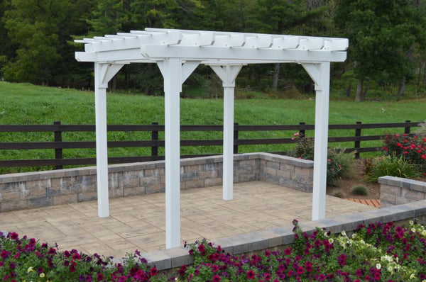 Bradford Pergola with Swing Hangers