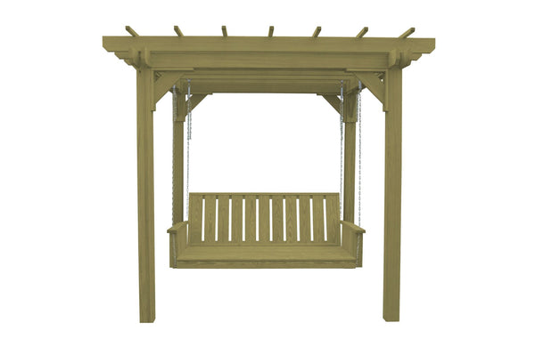 Bradford Pergola with Swing Hangers