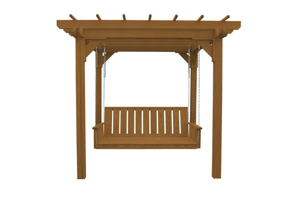 Bradford Pergola with Swing Hangers