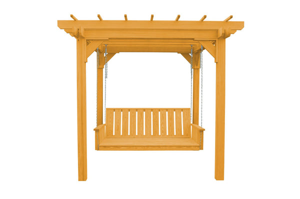 Bradford Pergola with Swing Hangers