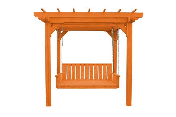 Bradford Pergola with Swing Hangers