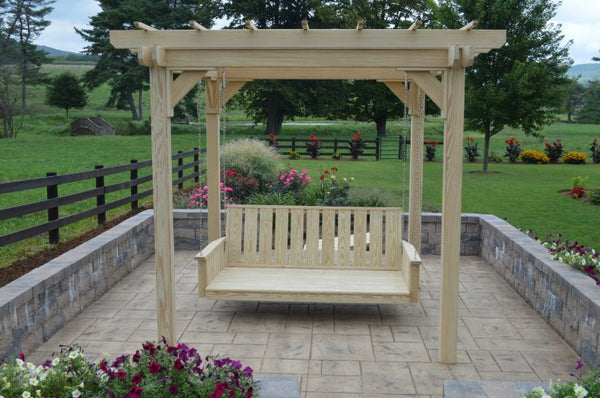 Bradford Pergola with Swing Hangers