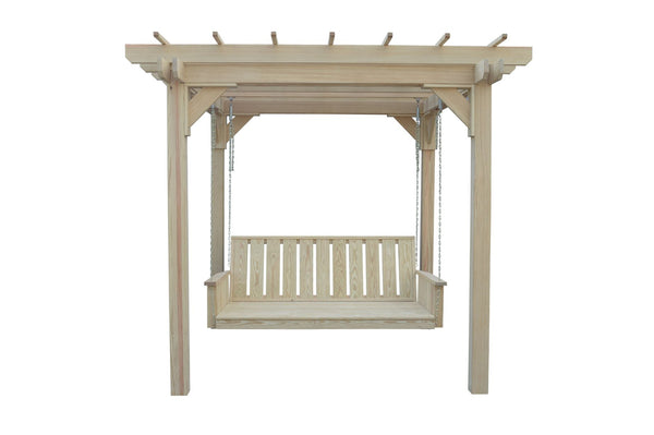 Bradford Pergola with Swing Hangers