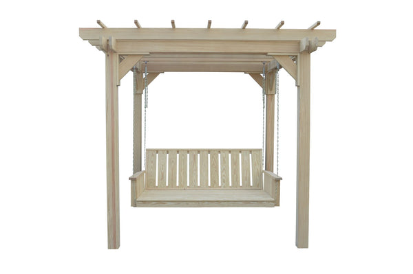 Bradford Pergola with Swing Hangers