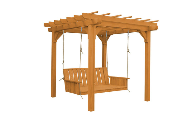Bradford Pergola with Swing Hangers
