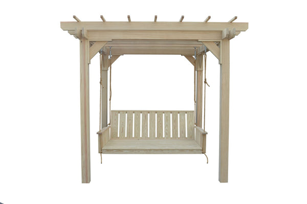 Bradford Pergola with Swing Hangers