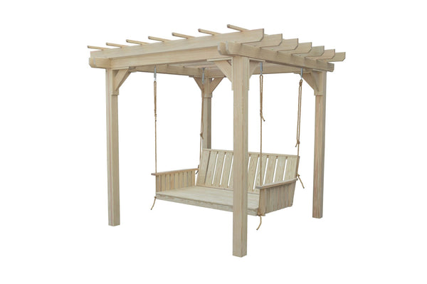 Bradford Pergola with Swing Hangers