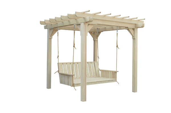 Bradford Pergola with Swing Hangers