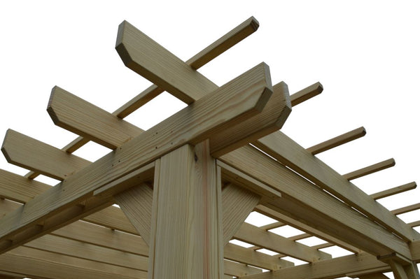 Bradford Pergola with Swing Hangers
