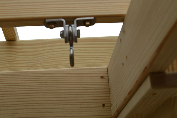 Bradford Pergola with Swing Hangers