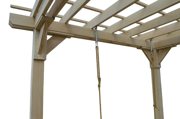 Bradford Pergola with Swing Hangers