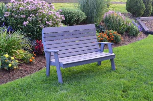 Winston Garden Bench in HDPE Poly