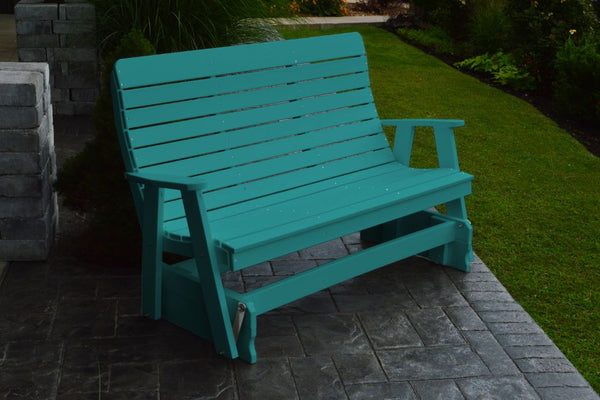 Winston Glider Bench in HDPE Poly Lumber