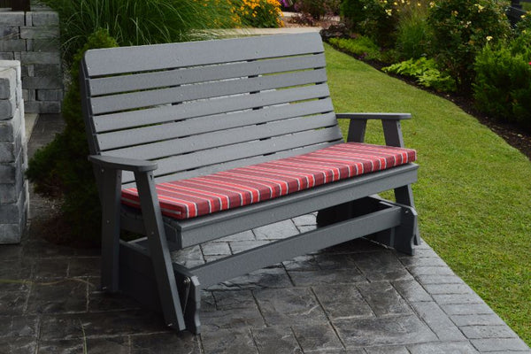 Winston Glider Bench in HDPE Poly Lumber