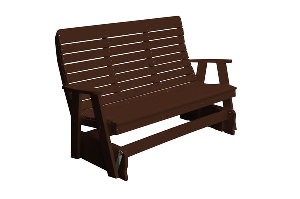 Winston Glider Bench in HDPE Poly Lumber