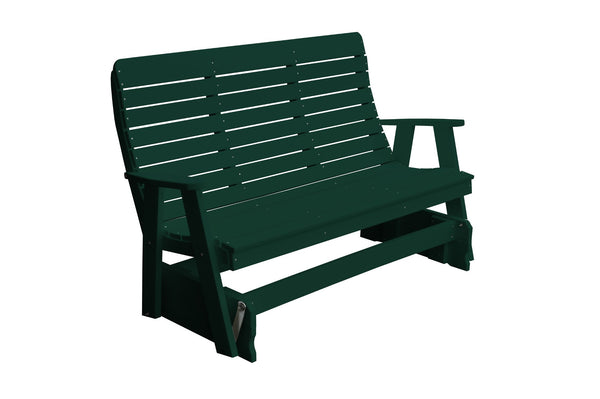 Winston Glider Bench in HDPE Poly Lumber