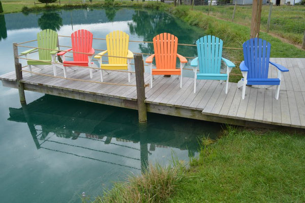 Poly Fanback Adirondack Chair