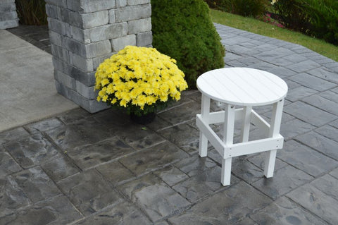 Poly Round Side Table