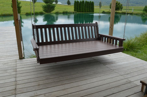 Poly Traditional English Swingbed 75" Twin Size