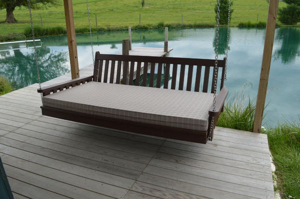 Poly Traditional English Swingbed 75" Twin Size