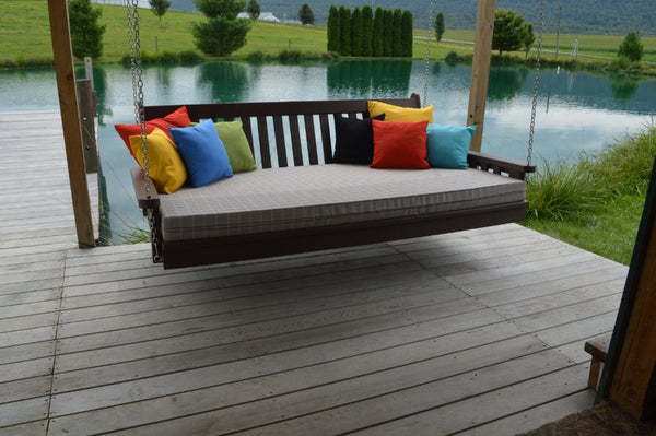 Poly Traditional English Swingbed 75" Twin Size