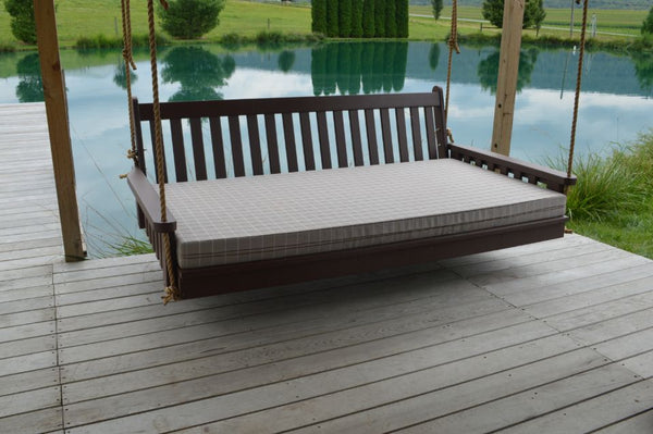 Poly Traditional English Swingbed 75" Twin Size