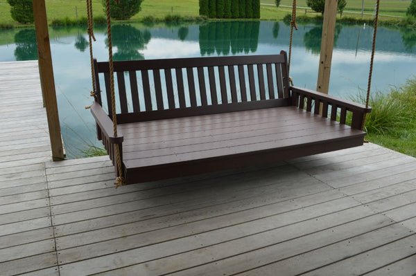 Poly Traditional English Swingbed 75" Twin Size