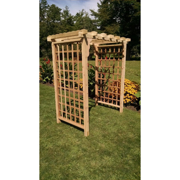 Lexington Arbor in Cedar - Buy Online at dailyhubess.shop
