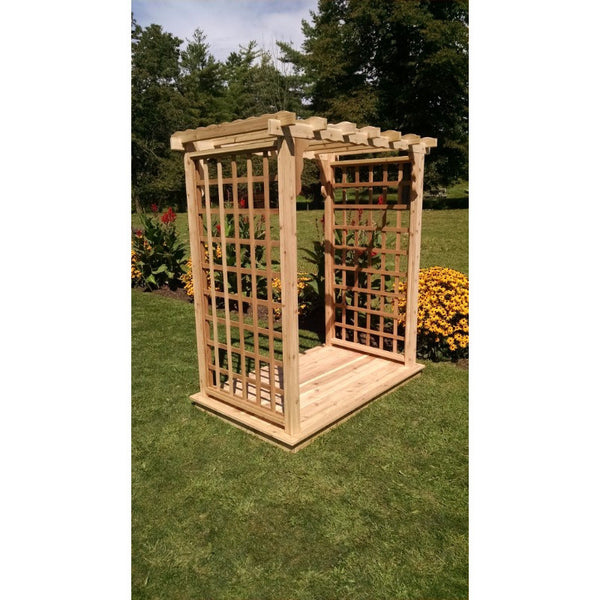 Lexington Arbor & Deck in Cedar - Buy Online at dailyhubess.shop