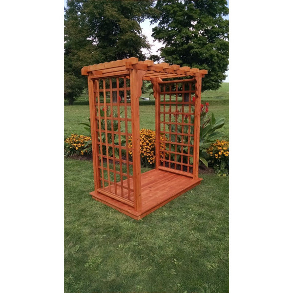 Lexington Arbor & Deck in Cedar - Buy Online at dailyhubess.shop