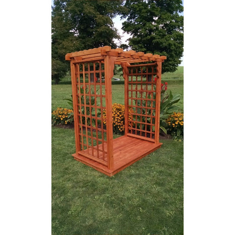 Lexington Arbor & Deck in Cedar - Buy Online at dailyhubess.shop