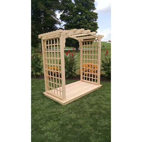 Cambridge Arbor & Deck in Pine Wood - Buy Online at dailyhubess.shop