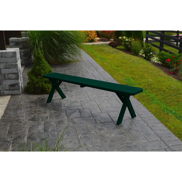Cross-leg Bench 2, 3, & 4 Ft. Long in Yellow Pine - Buy Online at dailyhubess.shop