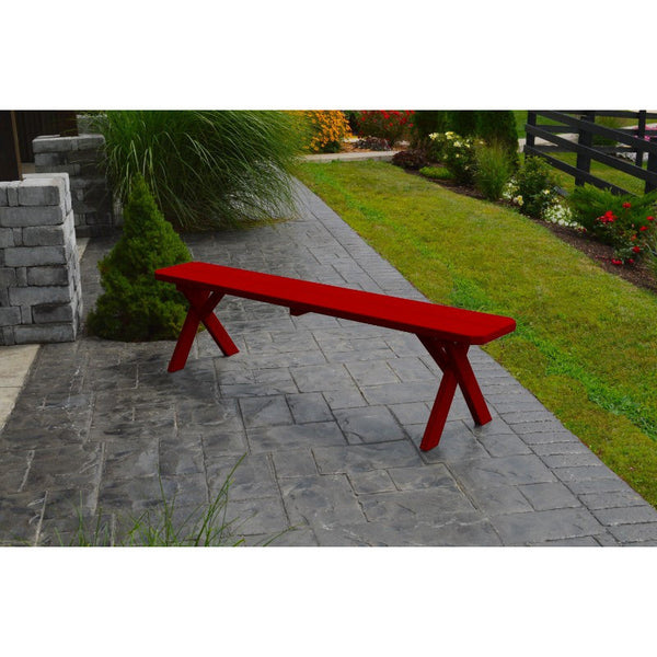 Cross-leg Bench 2, 3, & 4 Ft. Long in Yellow Pine - Buy Online at dailyhubess.shop