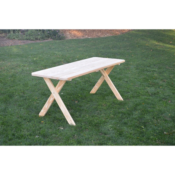 Cross-leg Table in Pressure Treated Pine - Buy Online at dailyhubess.shop