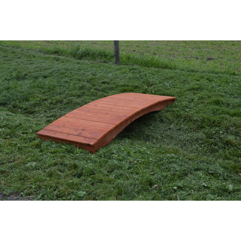 Plank Garden Bridge in Cedar 3 Feet Wide - Buy Online at dailyhubess.shop