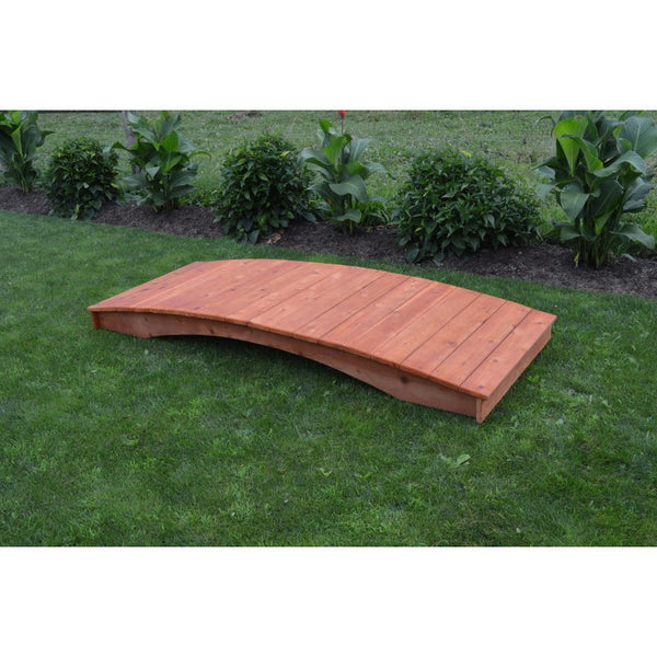 Plank Garden Bridge in Cedar 4 Feet Wide - Buy Online at dailyhubess.shop