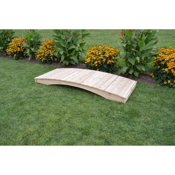 Plank Garden Bridge in Cedar 4 Feet Wide - Buy Online at dailyhubess.shop