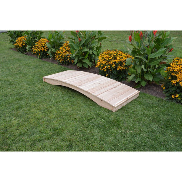 Plank Garden Bridge in Cedar 4 Feet Wide - Buy Online at dailyhubess.shop