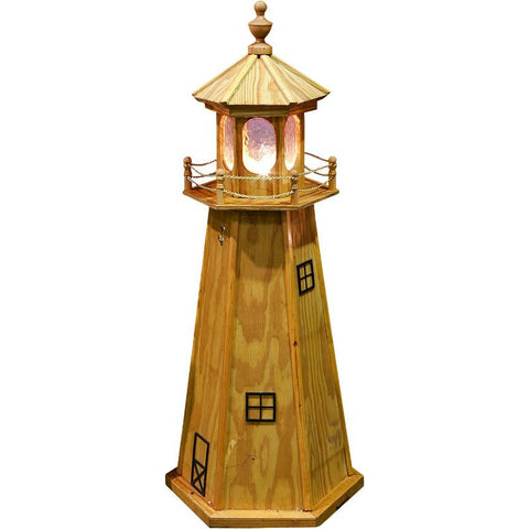 Pressure Treated Wood Lighthouse with Light - Buy Online at dailyhubess.shop
