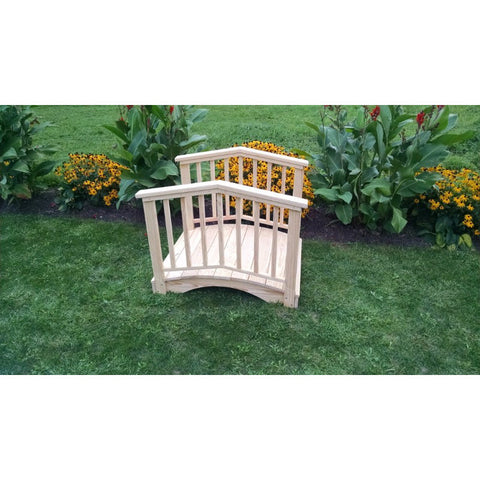 Baluster Garden Bridge w/ Rails - Pine - Buy Online at dailyhubess.shop