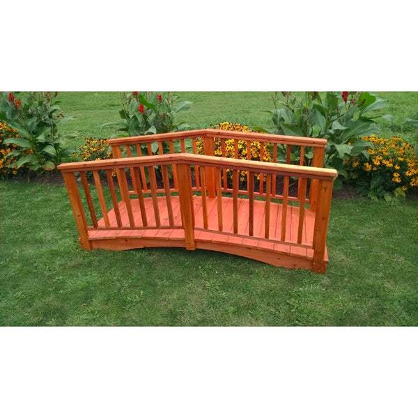 Baluster Bridge Cedar with Handrails - Buy Online at dailyhubess.shop