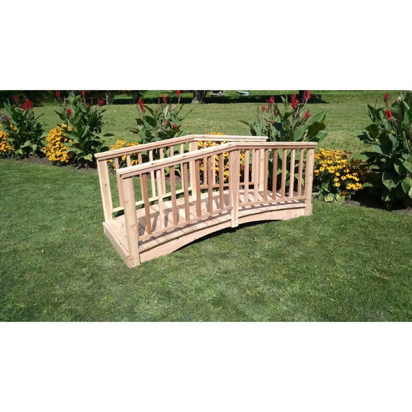 Baluster Bridge Cedar with Handrails - Buy Online at dailyhubess.shop