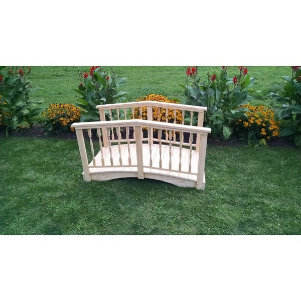 3 & 4 Ft. Wide Spindle Bridge in Pressure Treated Pine - Buy Online at dailyhubess.shop