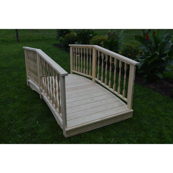 3 & 4 Ft. Wide Spindle Bridge in Pressure Treated Pine - Buy Online at dailyhubess.shop