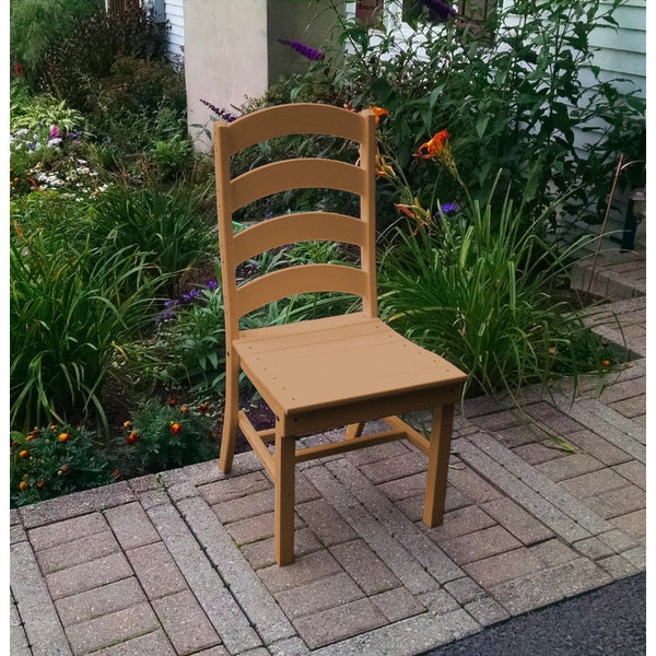 Ladderback Dining Chair HDPE Poly Plastic - Buy Online at dailyhubess.shop