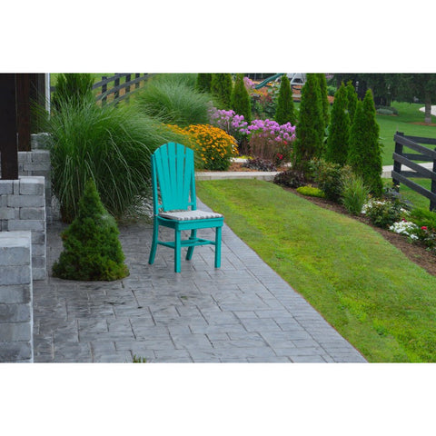Outdoor Adirondack HDPE Poly Deck Dining Chair - Buy Online at dailyhubess.shop