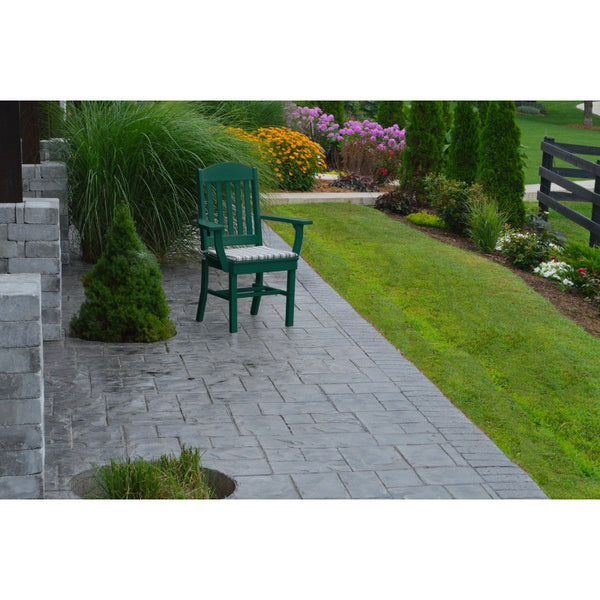 Classic Outdoor Dining Chair HDPE Poly - Buy Online at dailyhubess.shop